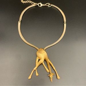 Vintage Giraffe Necklace